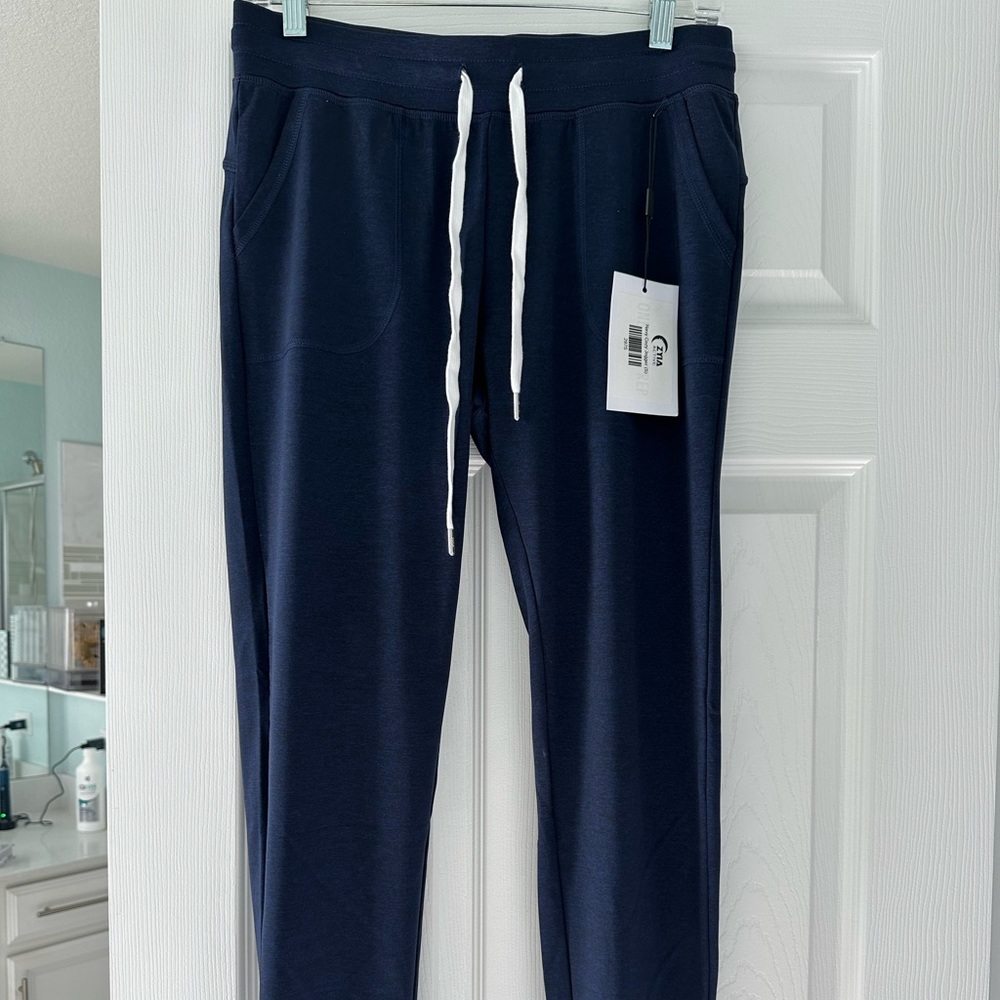 Zyia navy blue joggers NWT, Small